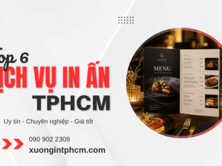 Top 6 dịch vụ in ấn nổi bật tại TPHCM 