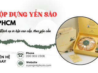 In hộp đựng yến sào TPHCM đẹp, cao cấp, thiết kế theo thương hiệu