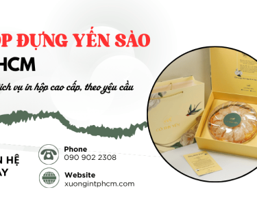 In hộp đựng yến sào TPHCM đẹp, cao cấp, thiết kế theo thương hiệu